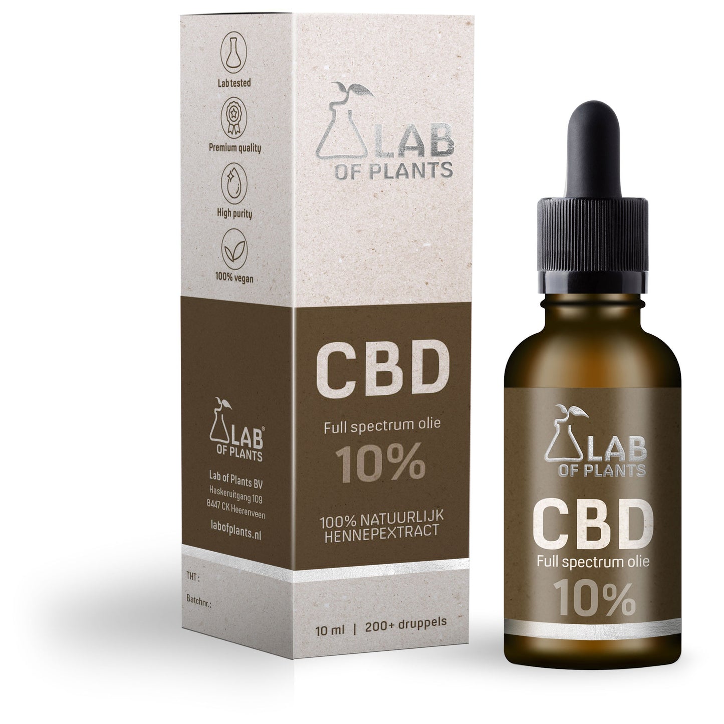 Full spectrum CBD olie 10%