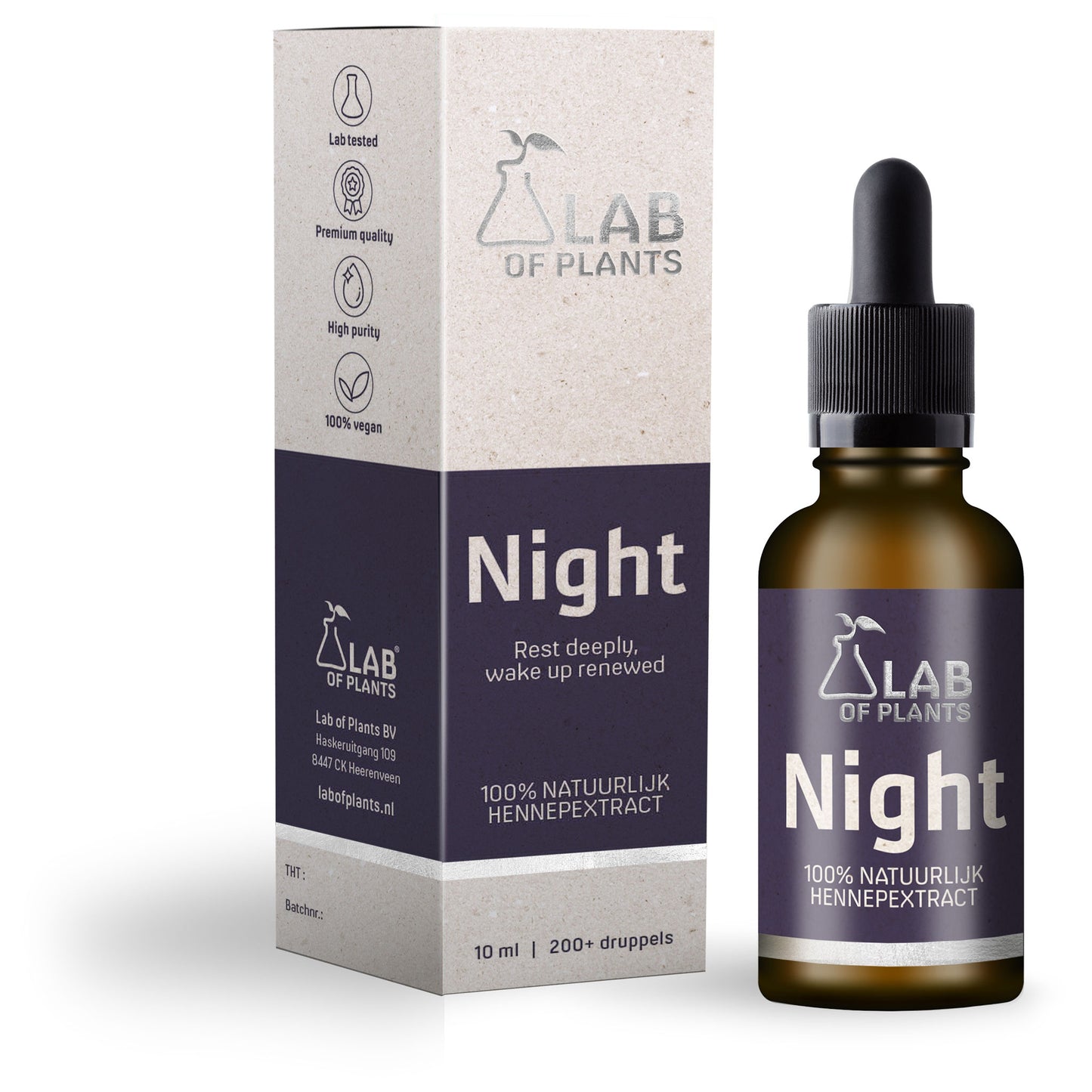 Hennepextract Night met doosje