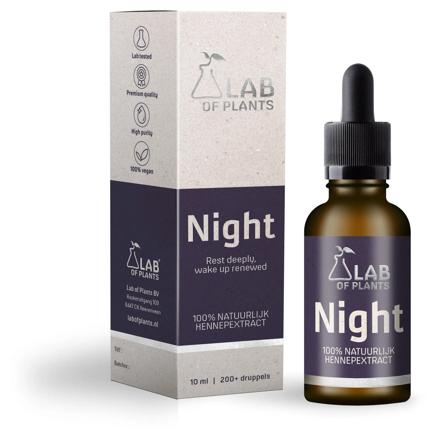 Hennepextract Night met doosje
