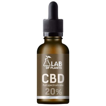 CBD-olie 20% Full Spectrum van Lab of Plants